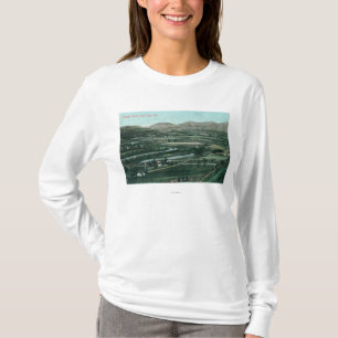 Luftaufnahme des Auftrags ValleySan Diego, CA T-Shirt