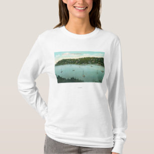 Luftaufnahme des BayBelvedere, CA T-Shirt