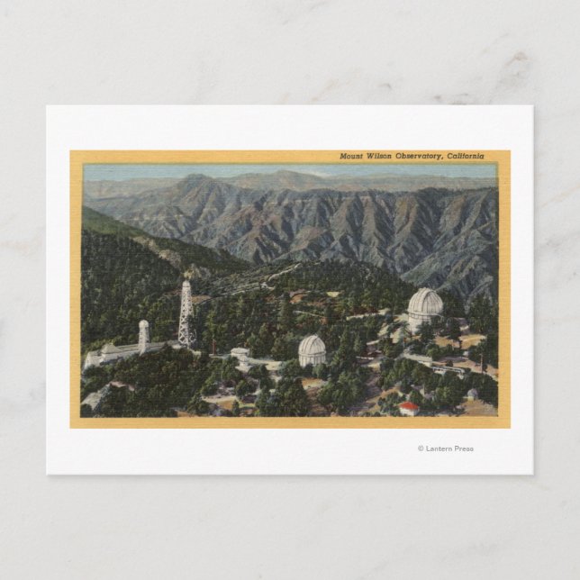 Luftaufnahme des Beobachtungsnetzes Postkarte (Vorderseite)