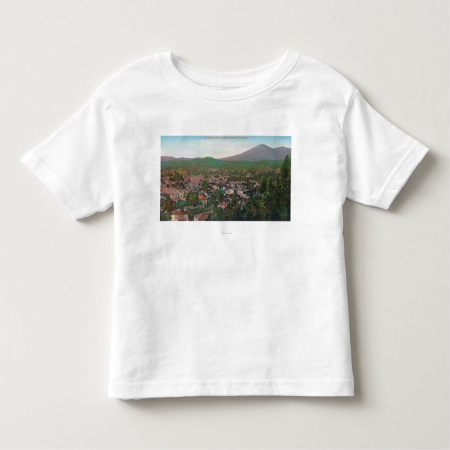 Luftaufnahme des CitySan Rafael, CA Kleinkind T-shirt (Vorderseite)