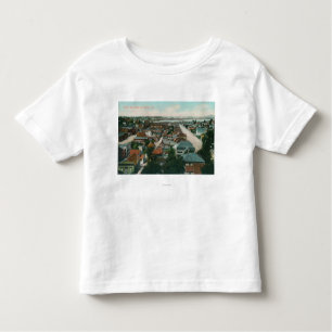 Luftaufnahme des CityVallejo, CA Kleinkind T-shirt