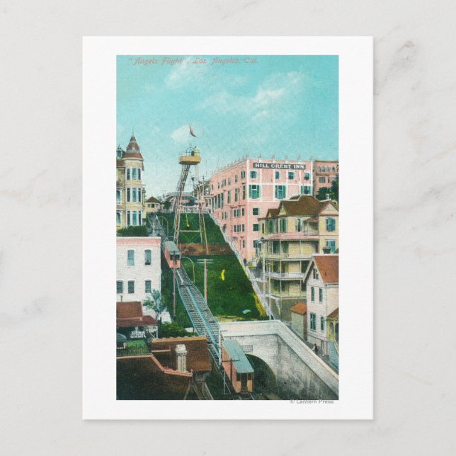 Luftaufnahme des Engelsfliegertrolley Postkarte (Vorderseite)