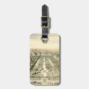 Luftaufnahme des Formal Garden von Eric Dahlbergh Gepäckanhänger