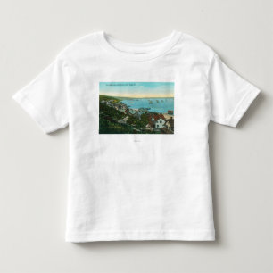 Luftaufnahme des Forts Rosecrans und der Stadt Kleinkind T-shirt