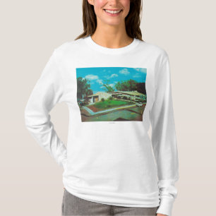 Luftaufnahme des goldenen T-Shirt
