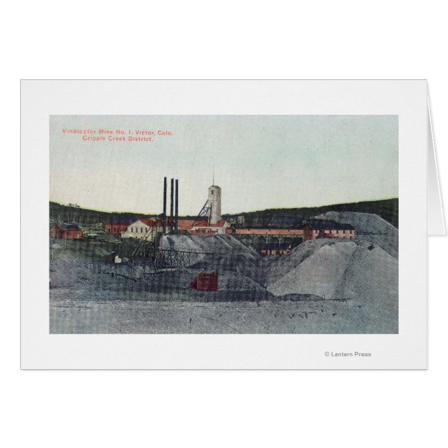 Luftaufnahme des Indikatorbergwerks Nr. 1Victor, C (Vorderseite (Horizontal))