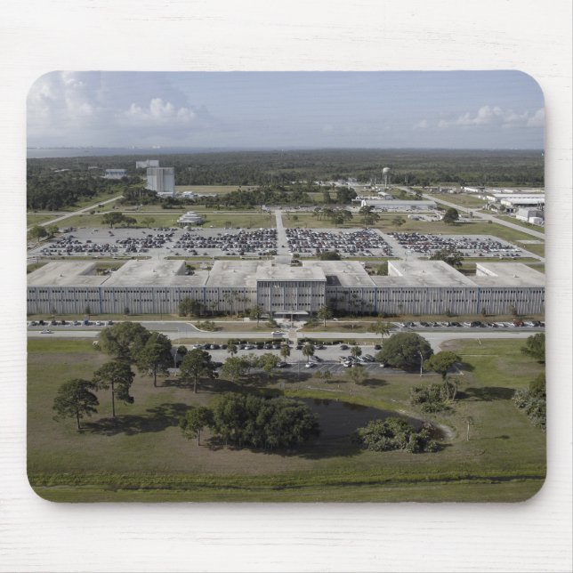 Luftaufnahme des Kennedy Space Center Mousepad (Vorne)