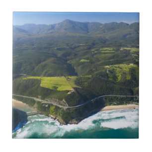 Luftaufnahme des Keurbooms River, Garden Route Fliese