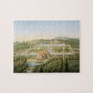 Luftaufnahme des Landhauses Königs Guillaume von Puzzle