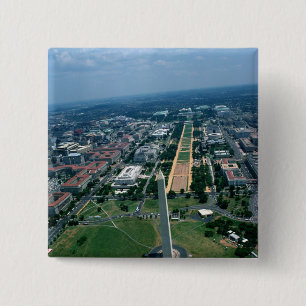 Luftaufnahme des nationalen Malls Button