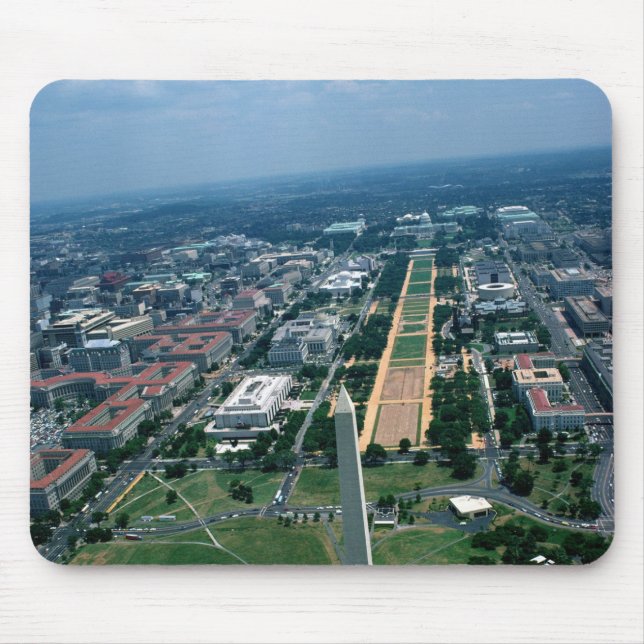 Luftaufnahme des nationalen Malls Mousepad (Vorne)