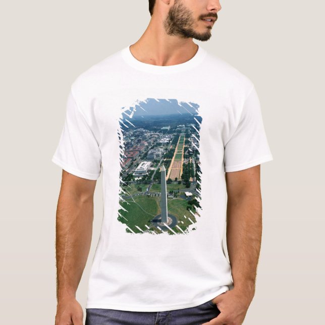 Luftaufnahme des nationalen Malls T-Shirt (Vorderseite)