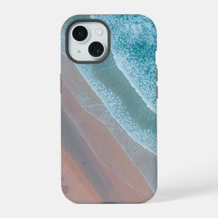 Luftaufnahme des Ozeans iPhone 15 Hülle
