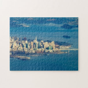 Luftaufnahme des San Francisco Bay Puzzle