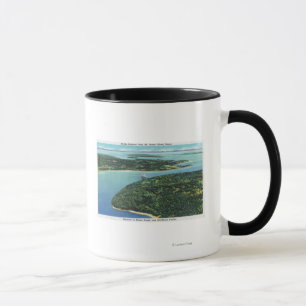 Luftaufnahme des Somes Sound Entrance Tasse