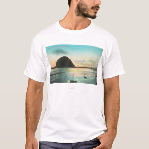 Luftaufnahme des Tag-Felsens und der Bucht T-Shirt