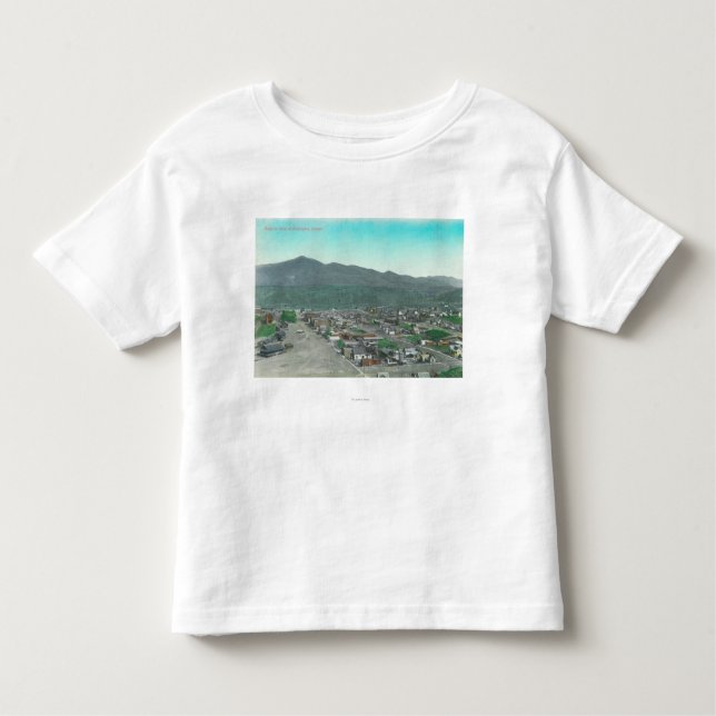 Luftaufnahme des TownHuntington ODER Kleinkind T-shirt (Vorderseite)