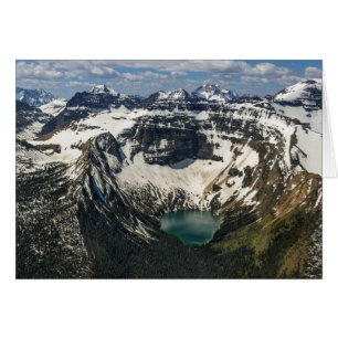 Luftaufnahme des Warderman Lake