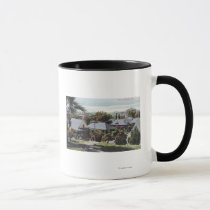 Luftaufnahme des Wohnorts Oroville, CA Tasse