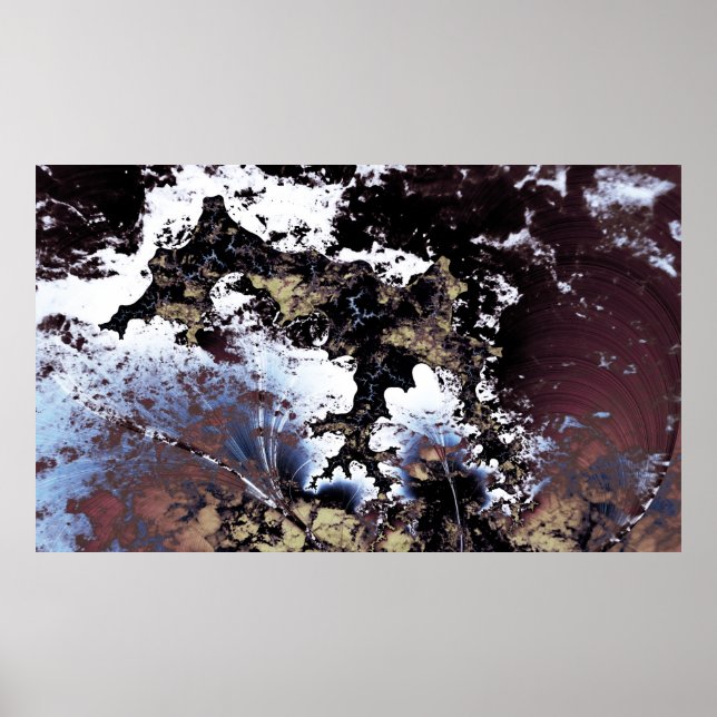 Luftaufnahme Poster (Vorne)