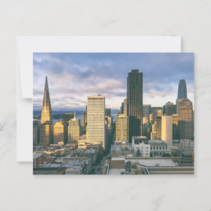 Luftaufnahme San Francisco Postkarte