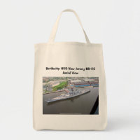Luftaufnahme Schlachtschiff USSs New-Jersey BB-62