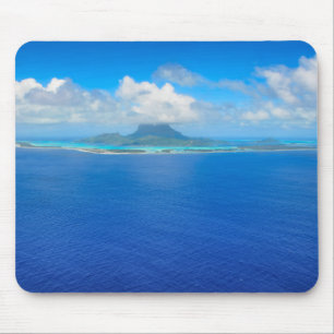 Luftaufnahme über Bora Bora mousepad