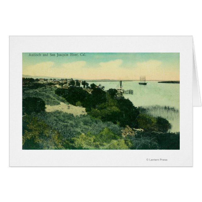 Luftaufnahme von Antioch und San Joaquin (Vorderseite (Horizontal))