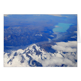 Luftaufnahme von Aoraki/Mount Cook in Neuseeland