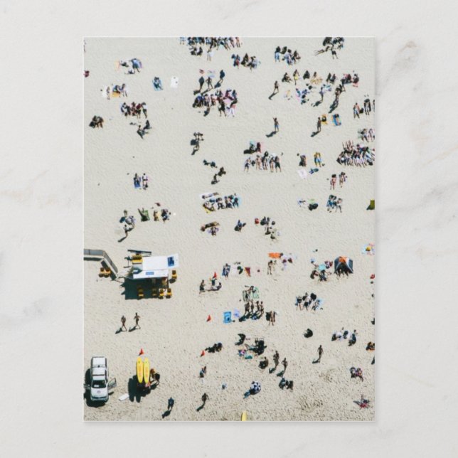 Luftaufnahme von Bondi Beach, Sydney Australien Postkarte (Vorderseite)