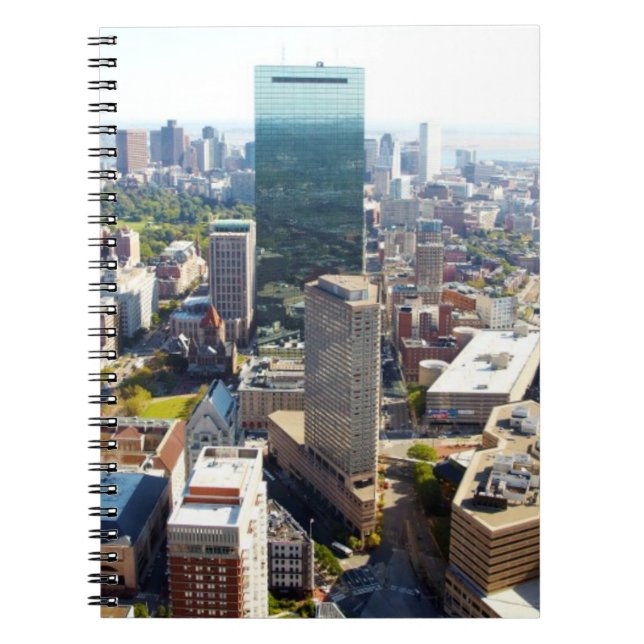 Luftaufnahme von Boston 2 Notizblock (Vorderseite)