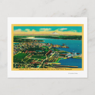 Luftaufnahme von Bremerton und Bremerton Postkarte