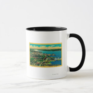 Luftaufnahme von Bremerton und Bremerton Tasse