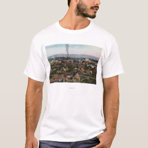 Luftaufnahme von CityFairbanks, AK T-Shirt