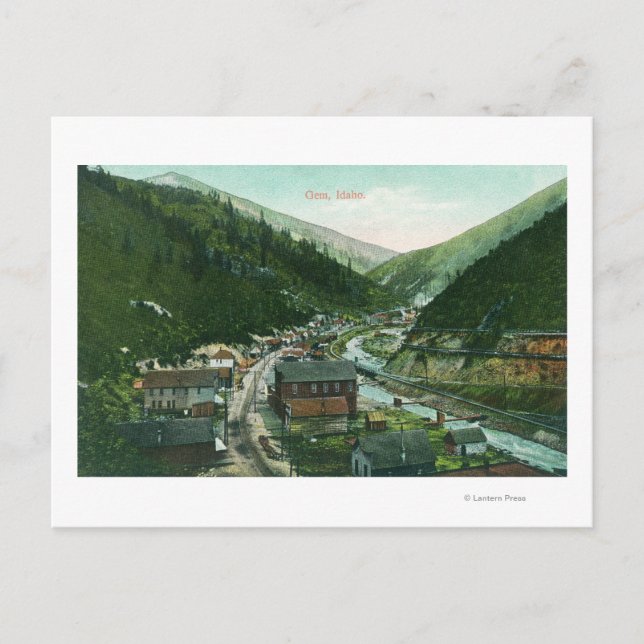 Luftaufnahme von CityGem, ID Postkarte (Vorderseite)