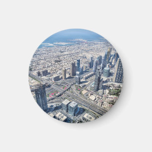 Luftaufnahme von Dubai Magnet