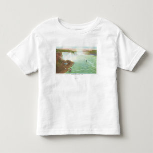 Luftaufnahme von gesamtem Niagara Falls Kleinkind T-shirt