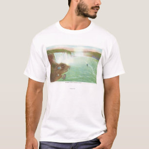 Luftaufnahme von gesamtem Niagara Falls T-Shirt