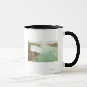 Luftaufnahme von gesamtem Niagara Falls Tasse