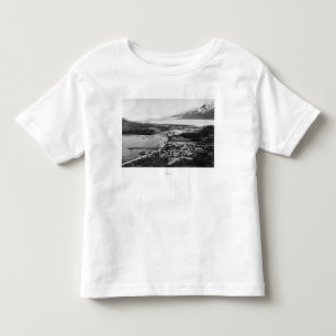 Luftaufnahme von Haines, Alaska-Standort von Kleinkind T-shirt