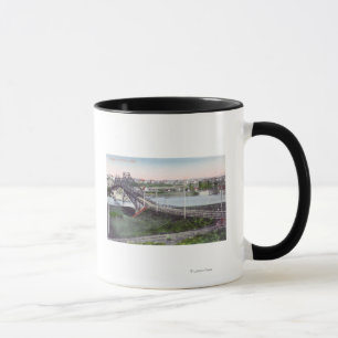 Luftaufnahme von Lewiston BridgeLewiston, Tasse