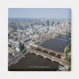 Luftaufnahme von London Magnet