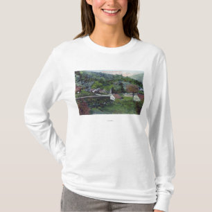 Luftaufnahme von McCray'sCloverdale, CA T-Shirt