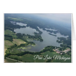 Luftaufnahme von Pine See