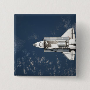 Luftaufnahme von Raumfähre-Entdeckung 3 Button