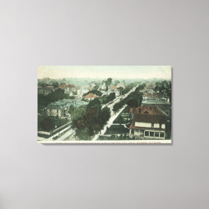 Luftaufnahme von Santa Clara AveAlameda, CA Leinwanddruck