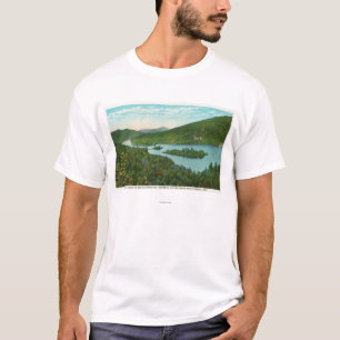 Luftaufnahme von See T-Shirt