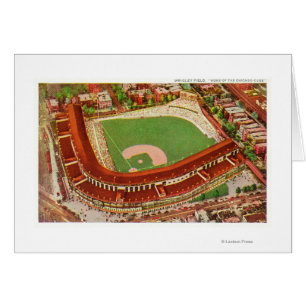 Luftaufnahme von Wrigley FieldChicago, IL