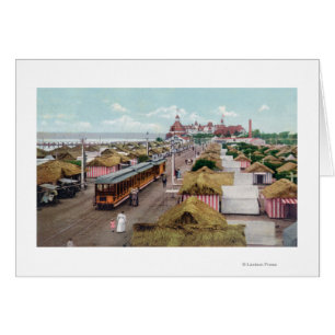 Luftaufnahme von Zelt CityCoronado Strand, CA