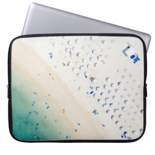 Luftaufnahmen an der Küste Laptopschutzhülle